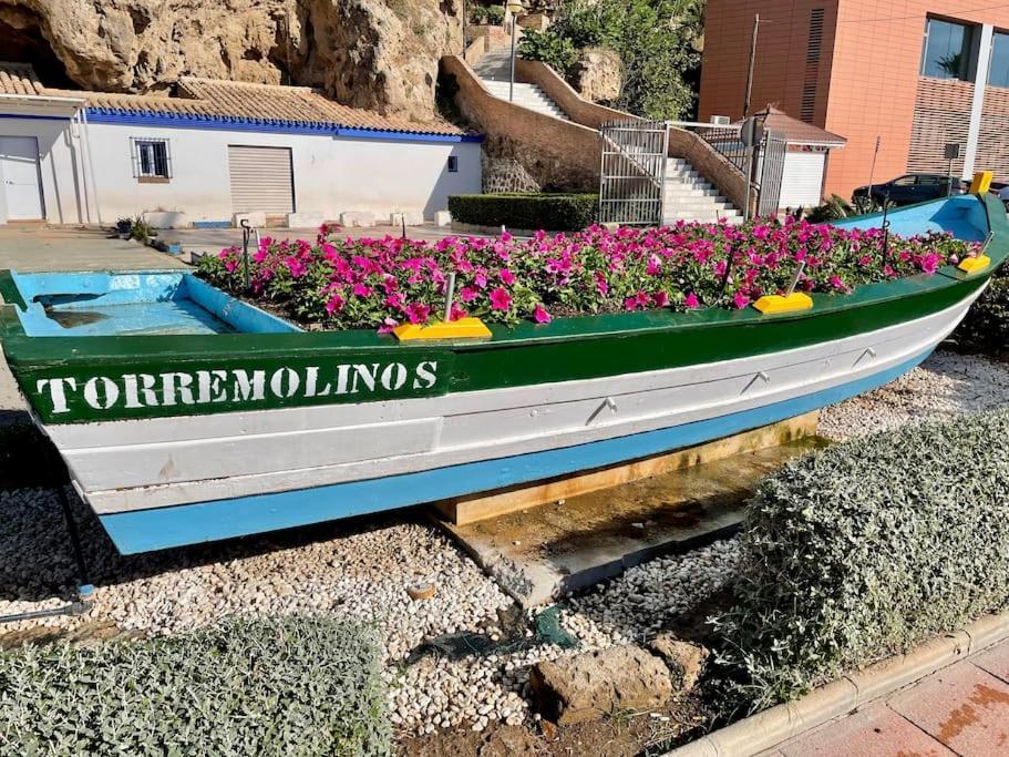 La Casa En La Carihuela Playa A 4 Minutos A Pie Villa Torremolinos Exteriör bild